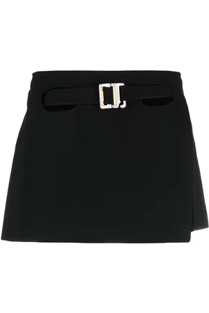 DION LEE Minirock mit Schnallenverschluss