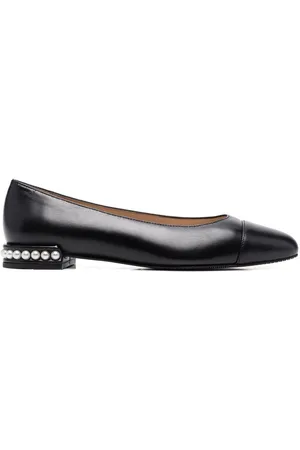 Stuart Weitzman Ballerinas mit Perlen