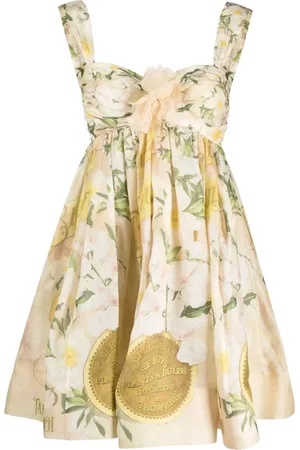 ZIMMERMANN Coaster Minikleid mit Raffungen