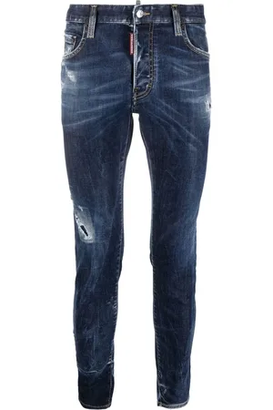 Dsquared2 Slim-Fit-Jeans im Distressed-Look