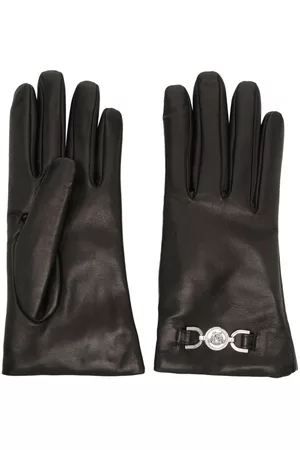 VERSACE Damen Handschuhe - Medusa-embellished buckle gloves