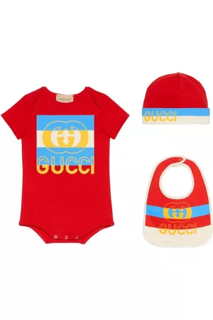 Gucci Outfit Sets - Logo-print three-piece gift set