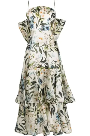 Bambah Kleid mit Rüschen