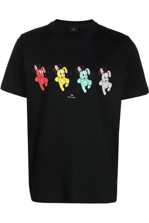Paul Smith Herren Shirts - X Bunny Repeat organic-cotton T-shirt