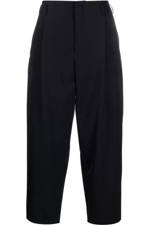 Comme des Garçons Herren Weite Hosen - Wide-leg cropped trousers