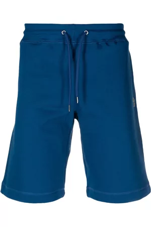 Paul Smith Herren Shorts - Zebra-patch organic cotton shorts