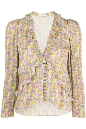 Zadig & Voltaire Bluse mit Rüschen
