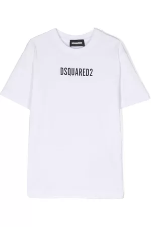 Dsquared2 Jungen Shirts - Logo-print short-sleeved cotton T-shirt