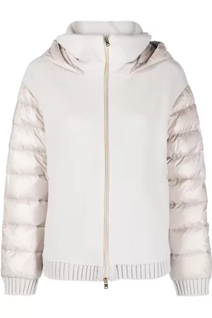 HERNO Damen Jacken - Padded-sleeve hooded jacket