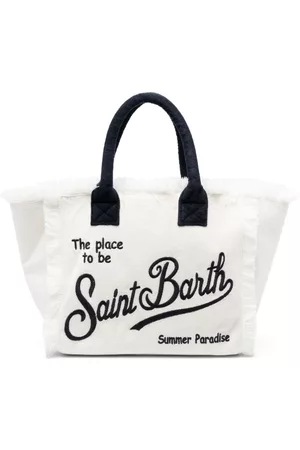 MC2 SAINT BARTH Damen Strandtaschen - Vanity Sponge terry-cloth beach bag