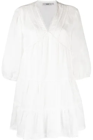 B+AB Ausgestelltes Minikleid