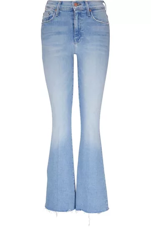 Mother Damen Bootcut Jeans - Stonewashed flared jeans