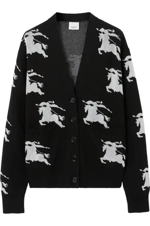 Burberry Cardigan mit Intarsienmuster