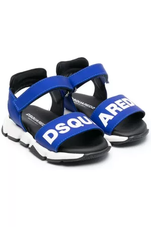 Dsquared2 Sandalen - Logo-print leather sandals