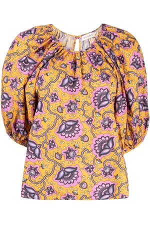 Rhode Bluse mit grafischem Print