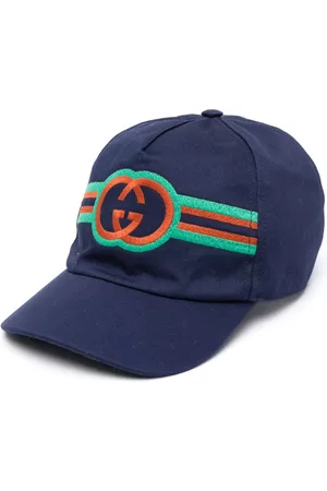 Gucci Jungen Caps - Interlocking G-logo baseball cap