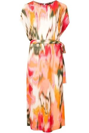 Lenny Niemeyer Damen Bedruckte Kleider - Aral tie dye-print midi dress