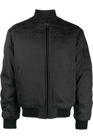 Moschino Bomberjacke mit Logo-Print