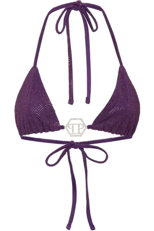 Philipp Plein Bikini mit Schmucksteinen