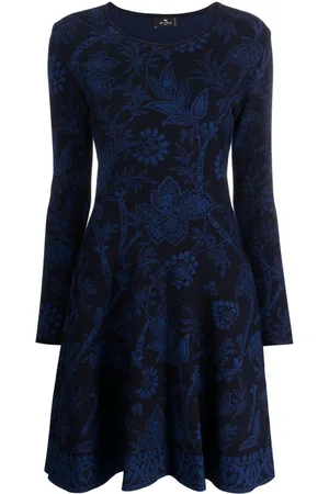 Etro Jacquard-Kleid