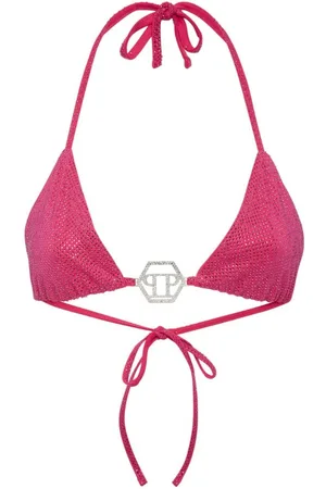 Philipp Plein Bikini mit Schmucksteinen