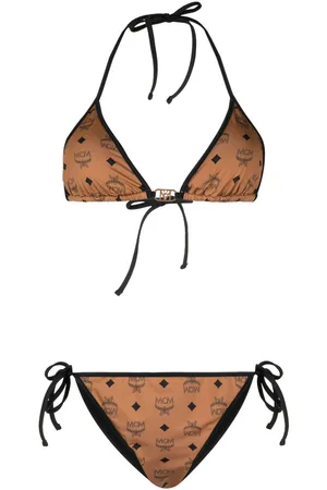 MCM Bikini mit Monogramm-Print