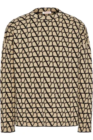 VALENTINO GARAVANI Pullover mit Toile Iconographe-Muster