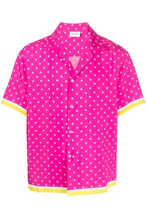 P.A.R.O.S.H. Seidenhemd mit Polka Dots