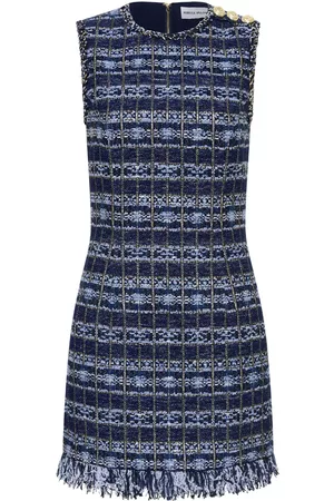 Rebecca Vallance Damen Cocktail & Partykleider - Caroline tweed minidress