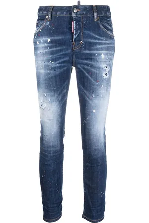 Dsquared2 Halbhohe Skinny-Jeans