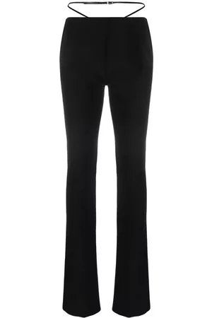 Dsquared2 Damen Hosen & Jeans - Strap-detail flared trousers