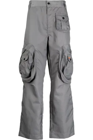 Heron Preston Cargohose mit Logo-Patch