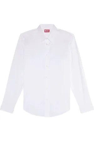 Diesel S-Benny-CL Hemd mit Logo-Stickerei