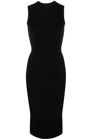 Victoria Beckham Damen Freizeitkleider - Cut-out sleeveless midi dress