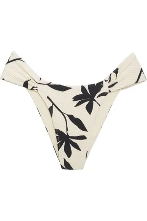 ANINE BING Bikinihöschen mit Blumen-Print