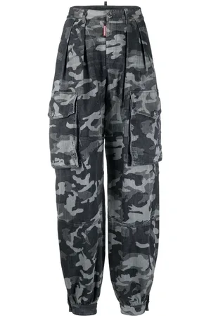 Dsquared2 Cargohose mit Camouflage-Print