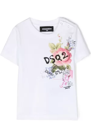 Dsquared2 Shirts - Logo-print cotton T-shirt