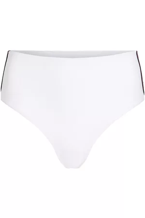 Karl Lagerfeld Damen Triangel Bikinis - Logo-print bikini bottom