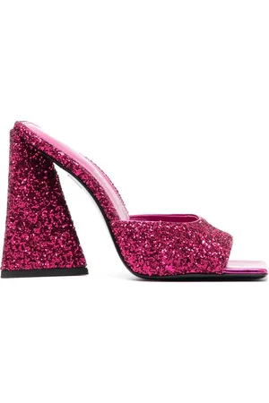 The Attico Luz Sandalen mit Glitter-Optik 105mm