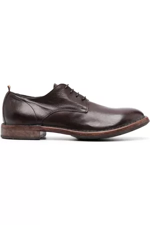 Moma Herren Schnürschuhe - Lace-up leather derby shoes