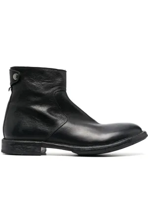 Moma Stiefel aus glattem Leder
