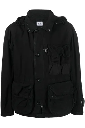 C.P. Company Kapuzenjacke mit aufgesetzten Taschen