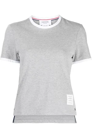 Thom Browne T-Shirt mit RWB-Streifen