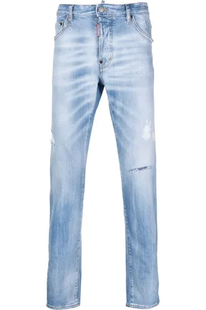 Dsquared2 Tapered-Jeans mit Logo-Patch