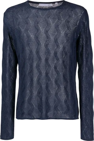 PRIVATE STOCK The Cambon Pullover mit Wellenmuster