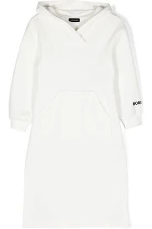 MONNALISA Kapuzenkleid mit Logo-Print