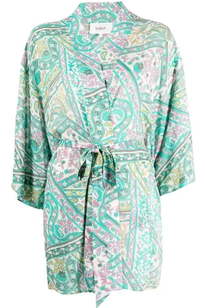Bash Damen Kimonos - Paisley-print tied-waist kimono