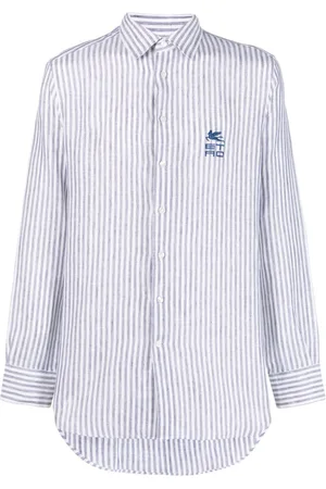 Etro Gestreiftes Hemd aus Leinen