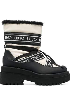 Liu Jo Flatform-Stiefeletten mit Logo