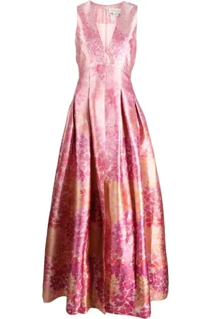 Sachin & Babi Brooke Abendkleid mit abstraktem Print